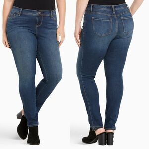 Torrid Premium Jeans Size 22R Denim Skinny Stretch **